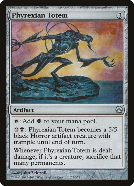 Phyrexian Totem [Duel Decks: Phyrexia vs. the Coalition] - MTG Single
