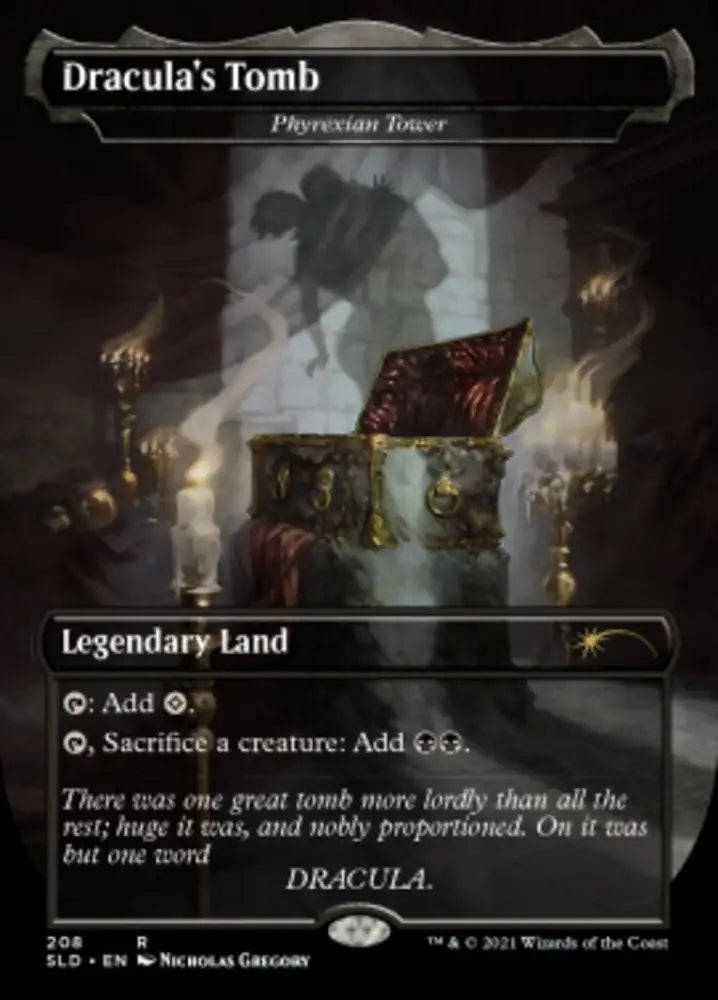 Phyrexian Tower - Dracula’s Tomb [Secret Lair Drop Series] - MTG Single