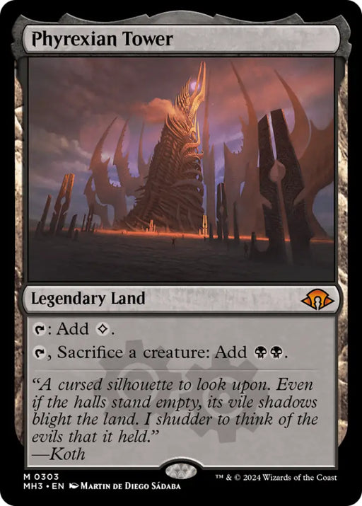 Phyrexian Tower [Modern Horizons 3] - MTG Single