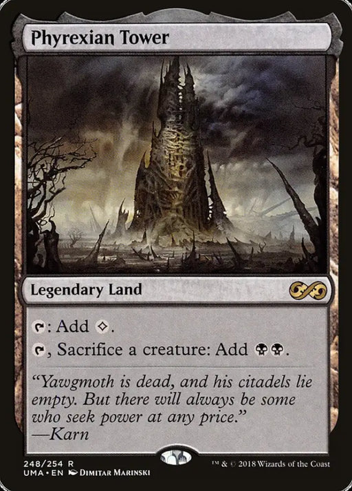Phyrexian Tower [Ultimate Masters] - MTG Single