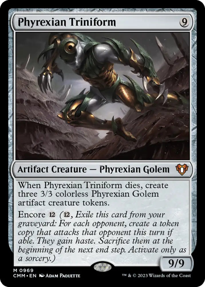 Phyrexian Triniform [Commander Masters] - MTG Single