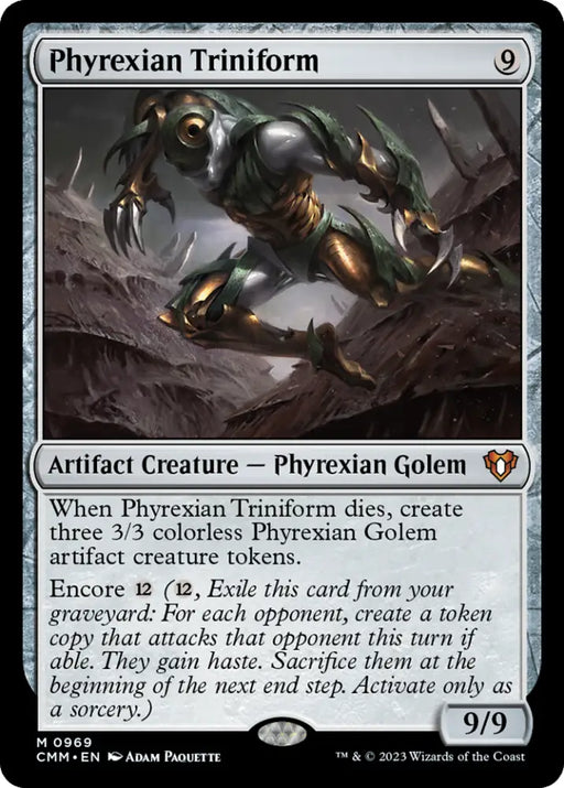Phyrexian Triniform [Commander Masters] - MTG Single