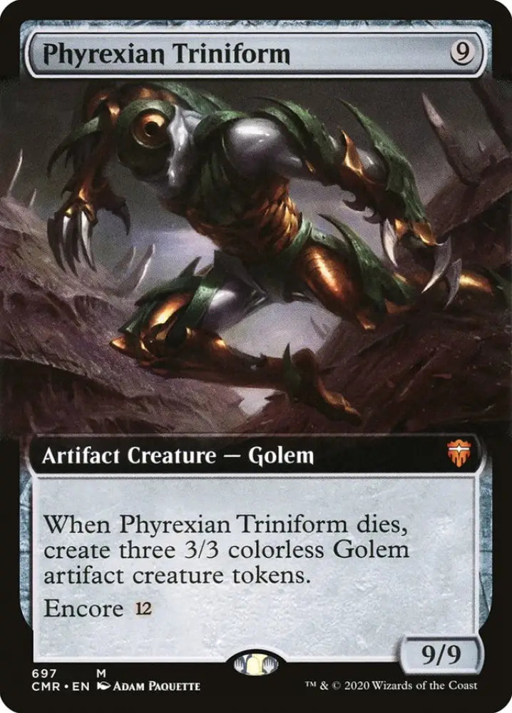 Phyrexian Triniform (Extended Art) [Commander Legends] - MTG Single