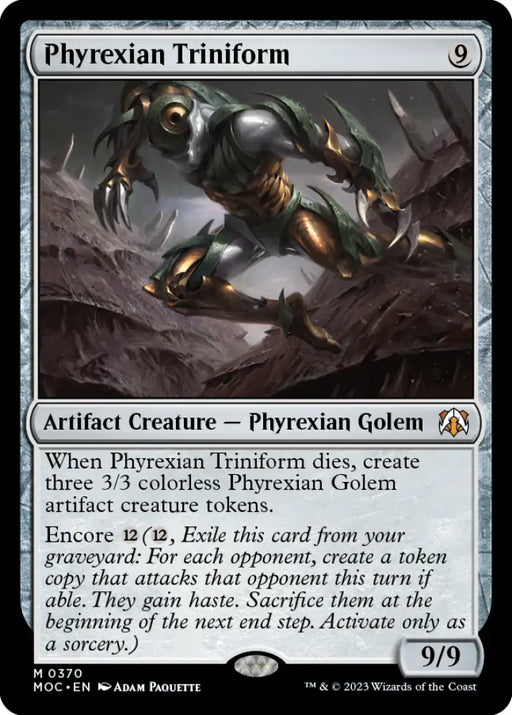 Phyrexian Triniform [March of the Machine Commander] - MTG Single