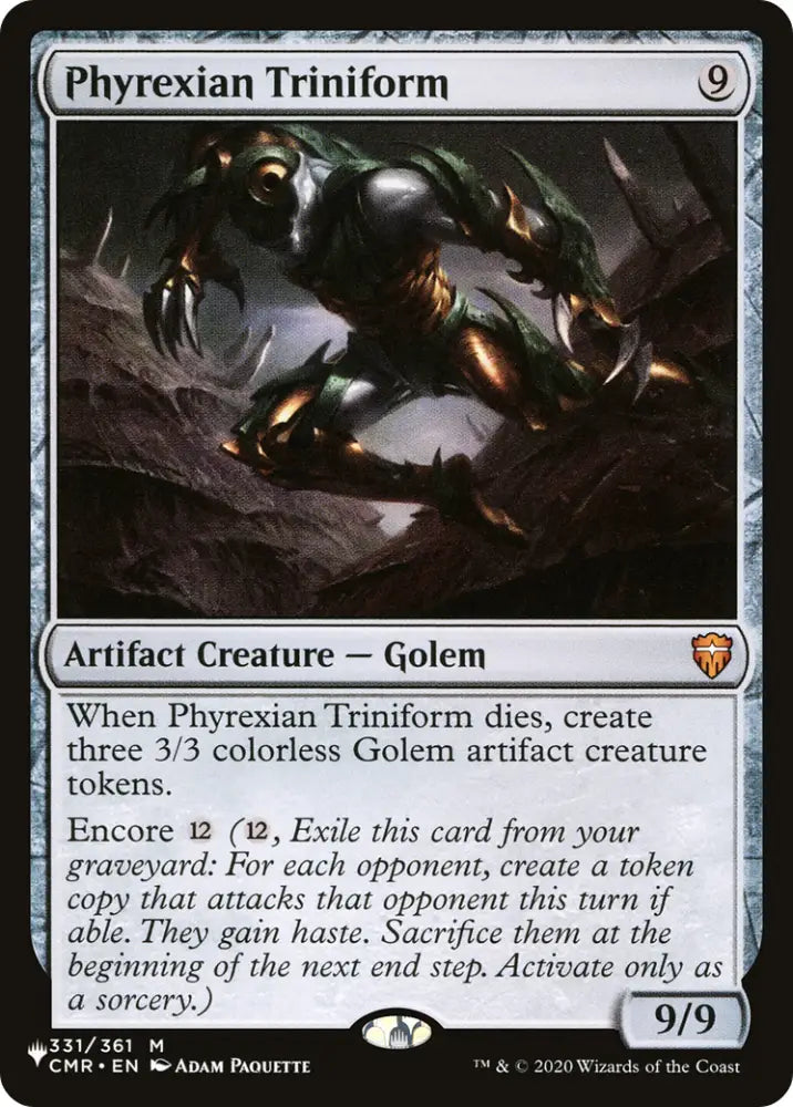 Phyrexian Triniform [The List] - MTG Single