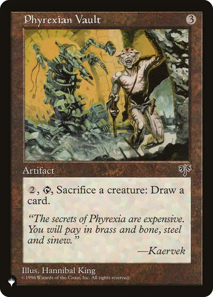 Phyrexian Vault [The List] - MTG Single