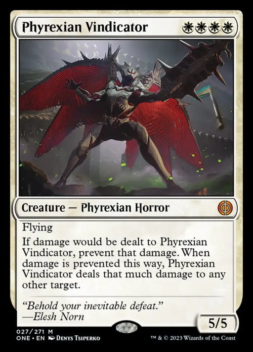 Phyrexian Vindicator [Phyrexia: All Will Be One] - MTG Single
