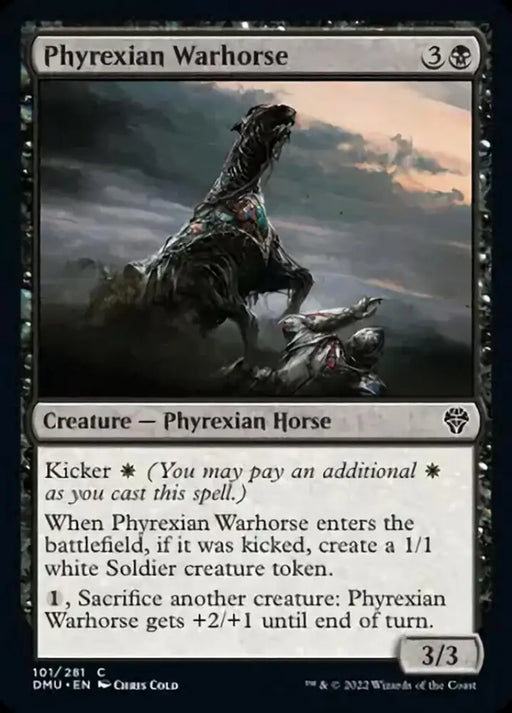 Phyrexian Warhorse [Dominaria United] - MTG Single