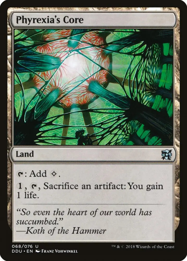 Phyrexia’s Core [Duel Decks: Elves vs. Inventors] - MTG Single