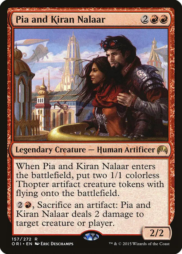 Pia and Kiran Nalaar [Magic Origins] - MTG Single