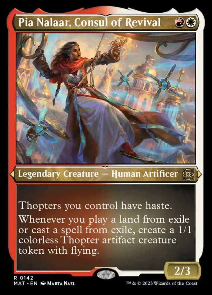 Pia Nalaar Consul of Revival (Foil Etched) [March of the Machine: The Aftermath] - MTG Single