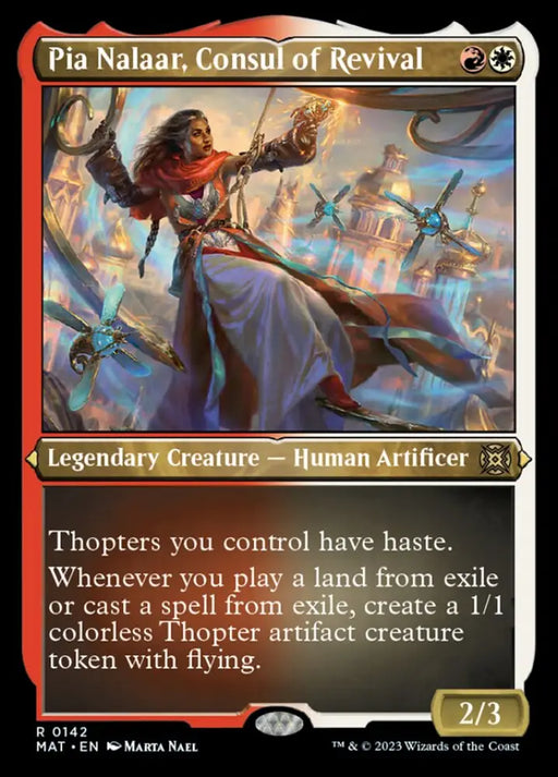 Pia Nalaar Consul of Revival (Foil Etched) [March of the Machine: The Aftermath] - MTG Single
