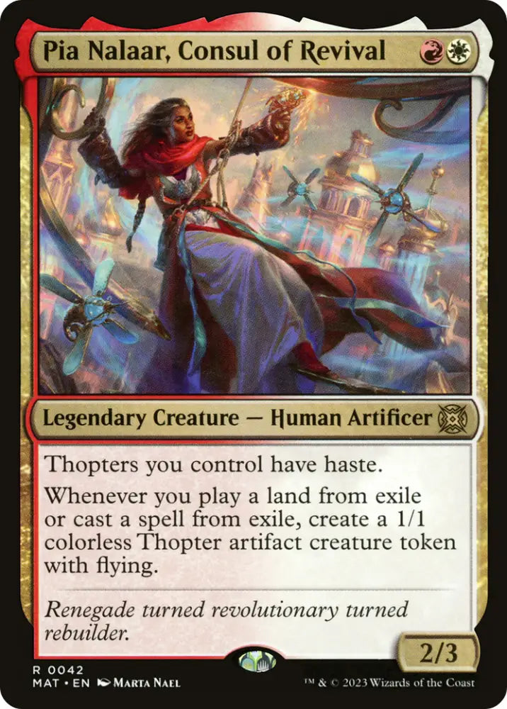 Pia Nalaar Consul of Revival [March of the Machine: The Aftermath] - MTG Single