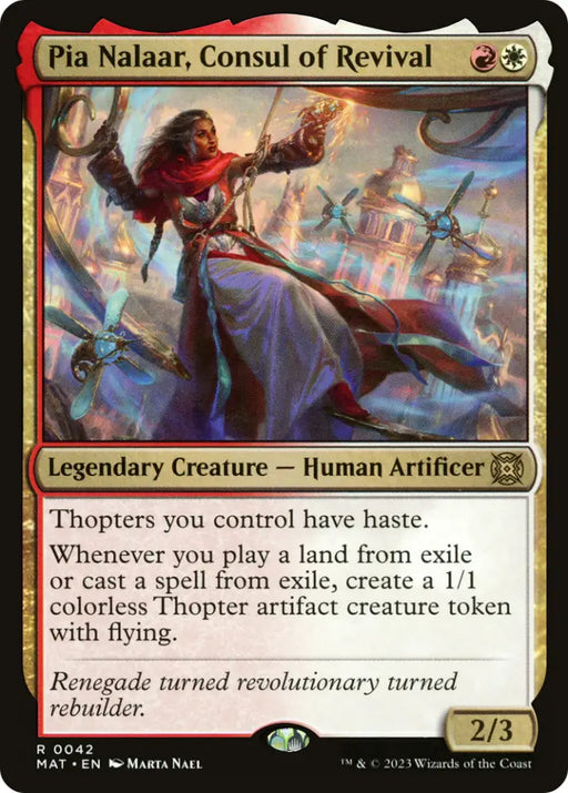 Pia Nalaar Consul of Revival [March of the Machine: The Aftermath] - MTG Single