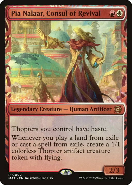 Pia Nalaar Consul of Revival (Showcase) [March of the Machine: The Aftermath] - MTG Single
