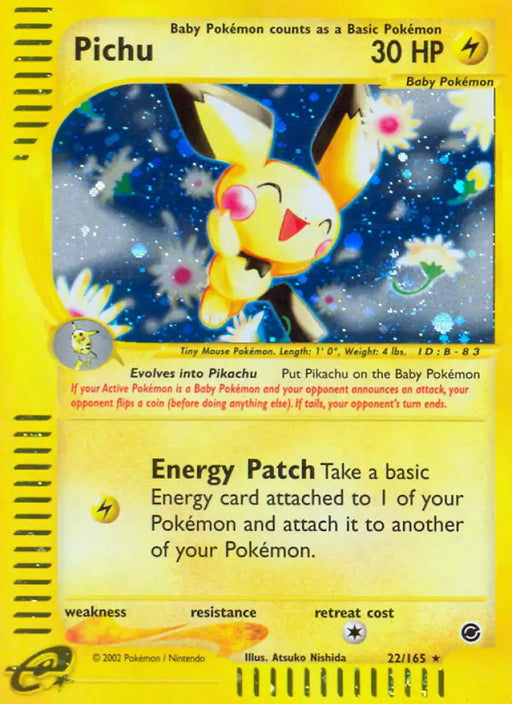 Pichu (22/165) [Expedition: Base Set] - Pokemon Single