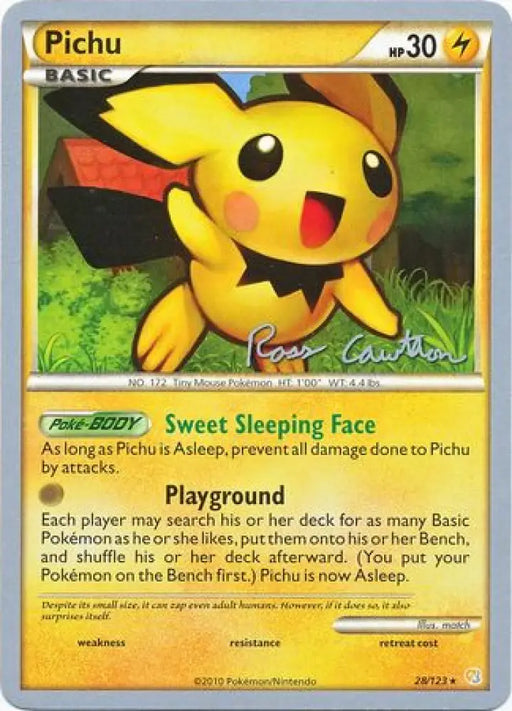 Pichu (28/123) (The Truth - Ross Cawthon) [World Championships 2011] - Pokemon Single
