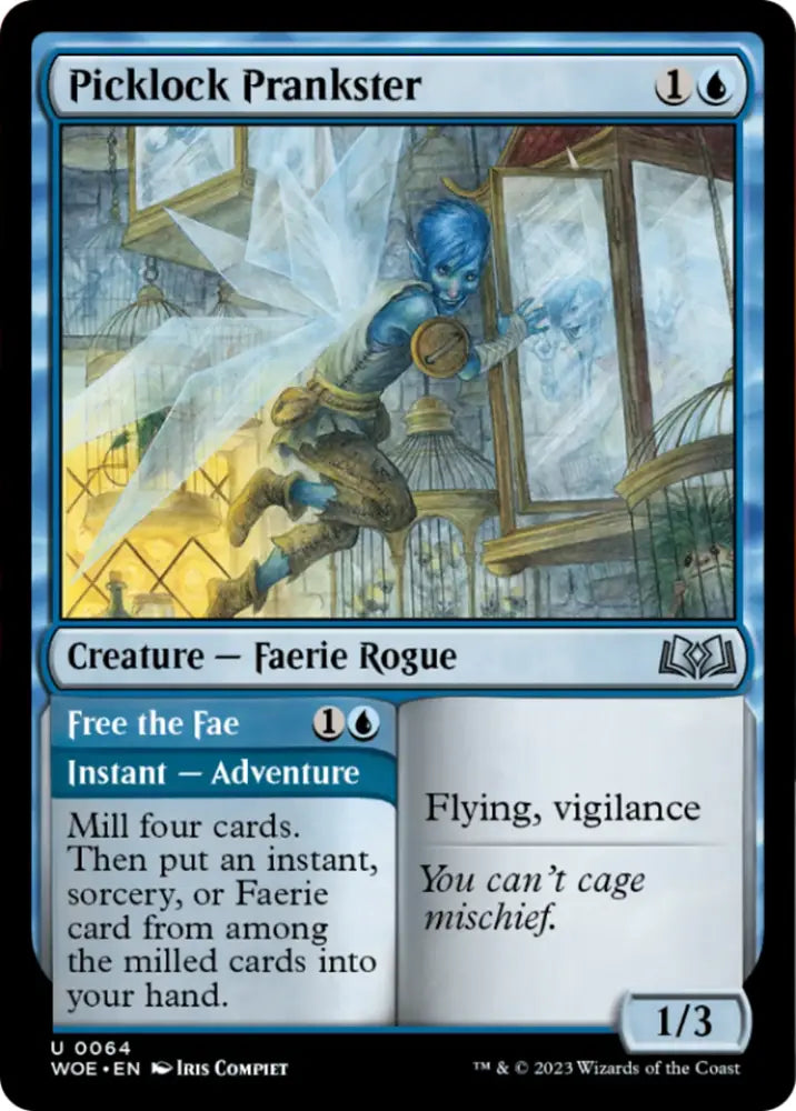 Picklock Prankster [Wilds of Eldraine] - MTG Single