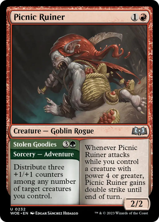 Picnic Ruiner // Stolen Goodies [Wilds of Eldraine] - MTG Single