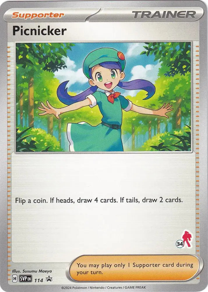 Picnicker (114) (Armarouge Stamp #34) [Battle Academy 2024] - Pokemon Single