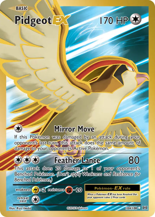 Pidgeot EX (104/108) [XY: Evolutions] - Pokemon Single