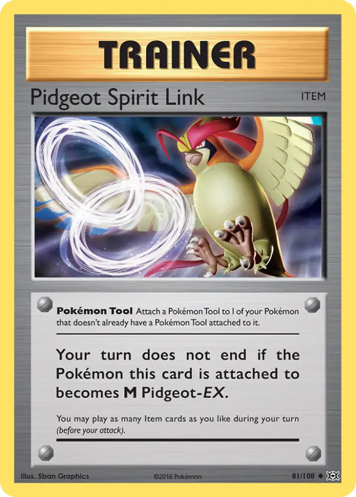 Pidgeot Spirit Link (81/108) [XY: Evolutions] - Pokemon Single