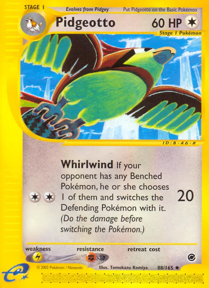 Pidgeotto (88/165) [Expedition: Base Set] - Pokemon Single