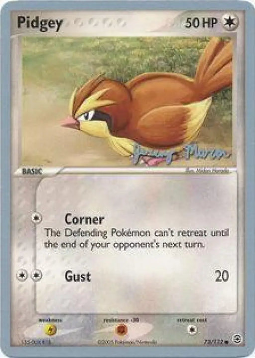 Pidgey (73/112) (Queendom - Jeremy Maron) [World Championships 2005] - Pokemon Single