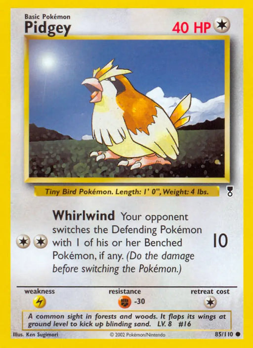 Pidgey (85/110) [Legendary Collection] - Pokemon Single