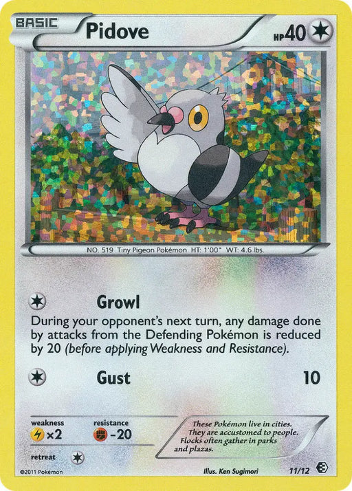 Pidove (11/12) [McDonald’s Promos: 2011 Collection] - Pokemon Single