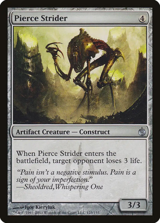 Pierce Strider [Mirrodin Besieged] - MTG Single