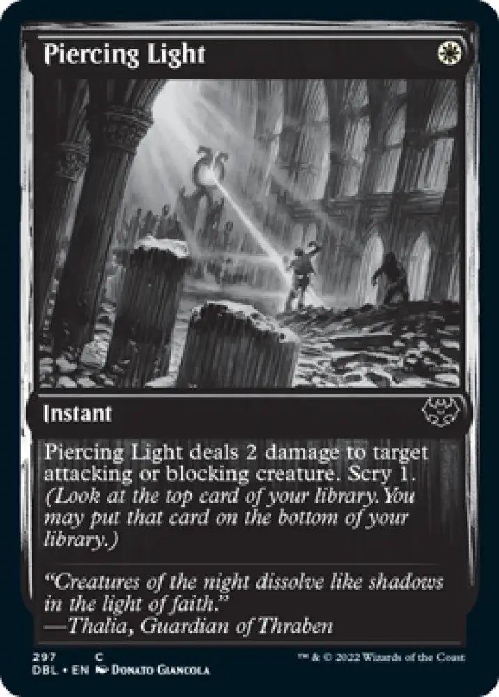 Piercing Light [Innistrad: Double Feature] - MTG Single