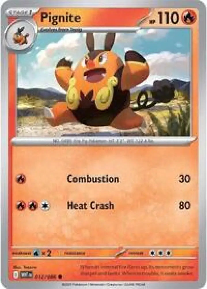 Pignite (012/086) [SV: White Flare]