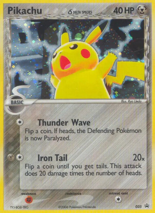 Pikachu (035) (Delta Species) [Nintendo: Black Star Promos] - Pokemon Single