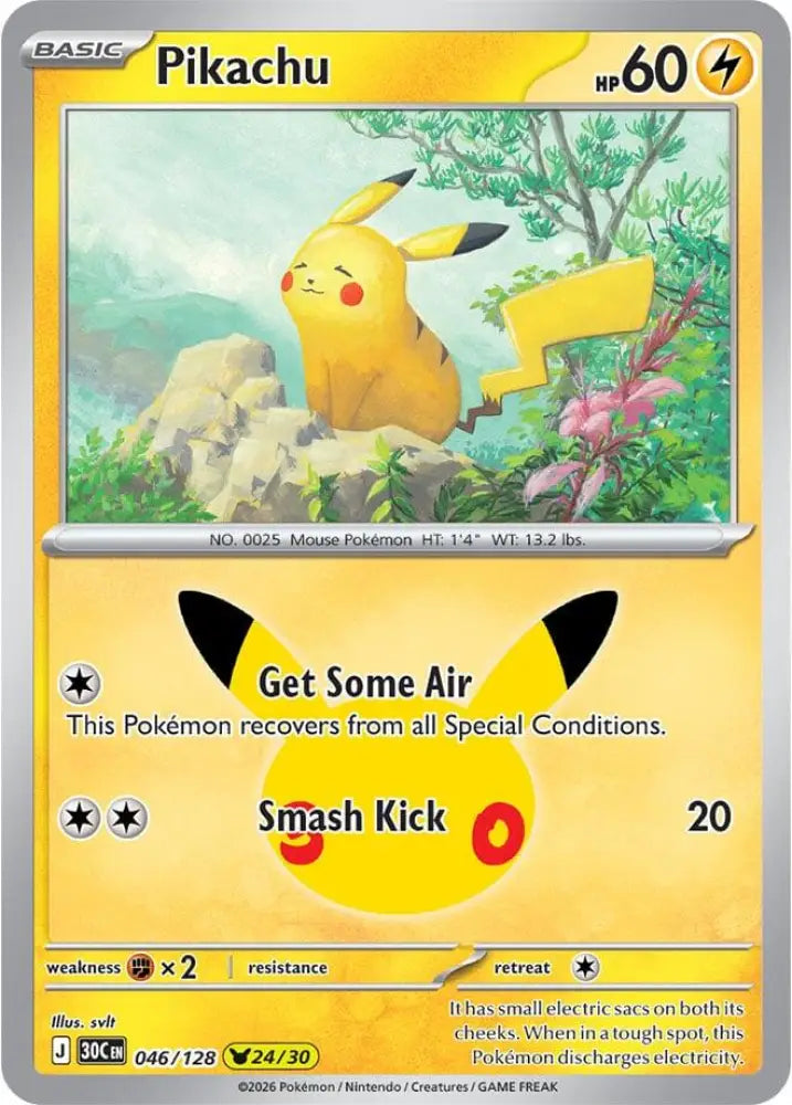 Pikachu - 046/128 [ME: 30th Celebration]