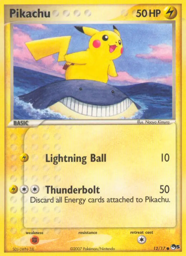 Pikachu (12/17) [POP Series 5] - Pokemon Single