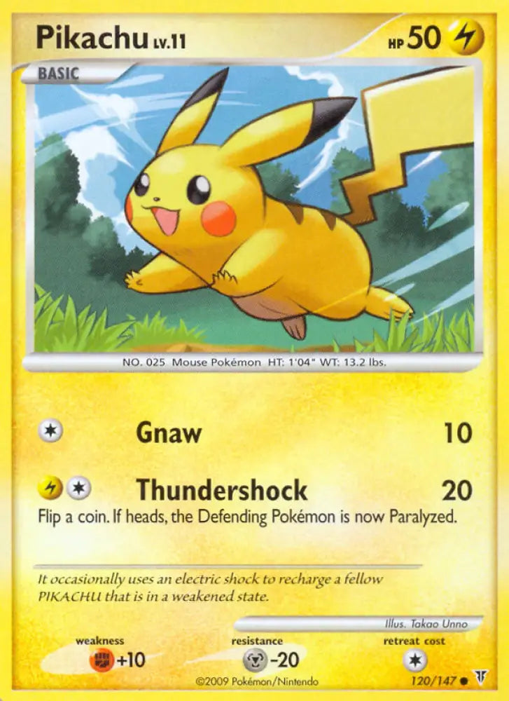 Pikachu (120/147) [Platinum: Supreme Victors] - Pokemon Single