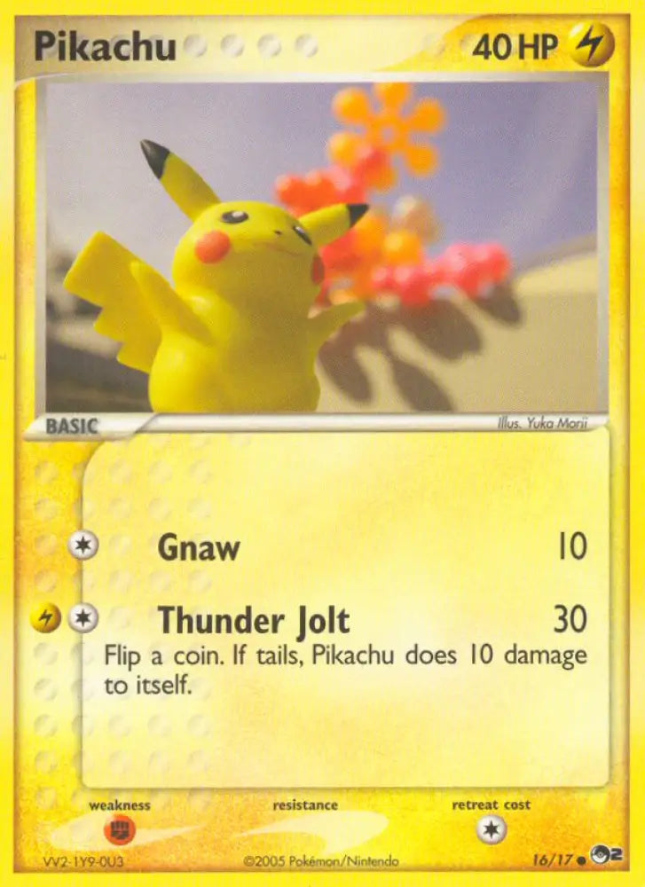 Pikachu (16/17) [POP Series 2] - Pokemon Single