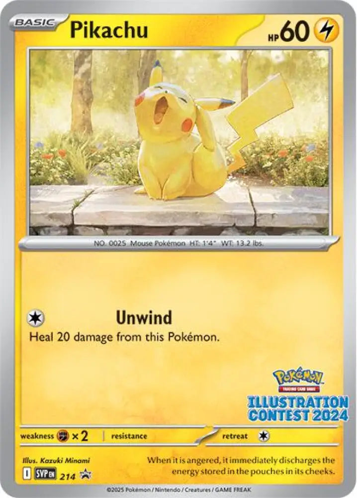 Pikachu (214) [Scarlet & Violet: Black Star Promos] - Pokemon Single