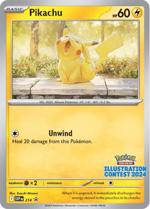 Pikachu (214) [Scarlet & Violet: Black Star Promos] - Pokemon Single