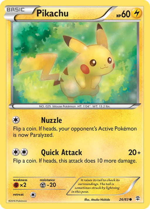 Pikachu (26/83) [XY: Generations] - Pokemon Single