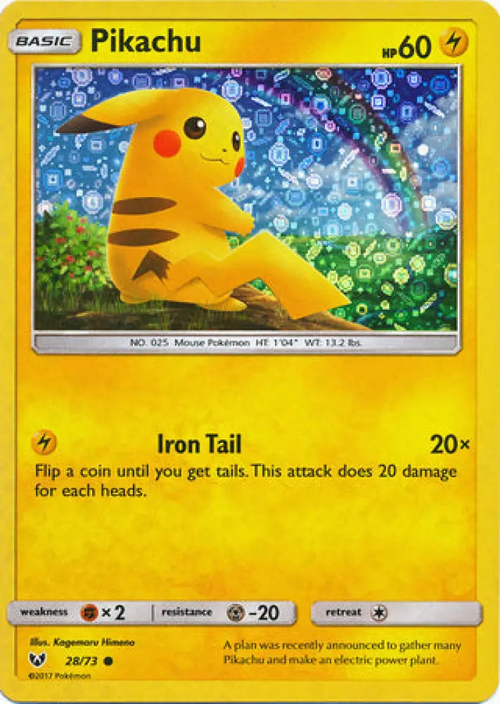 Pikachu (28/73) (General Mills Promo) [Miscellaneous Cards] - Pokemon Single