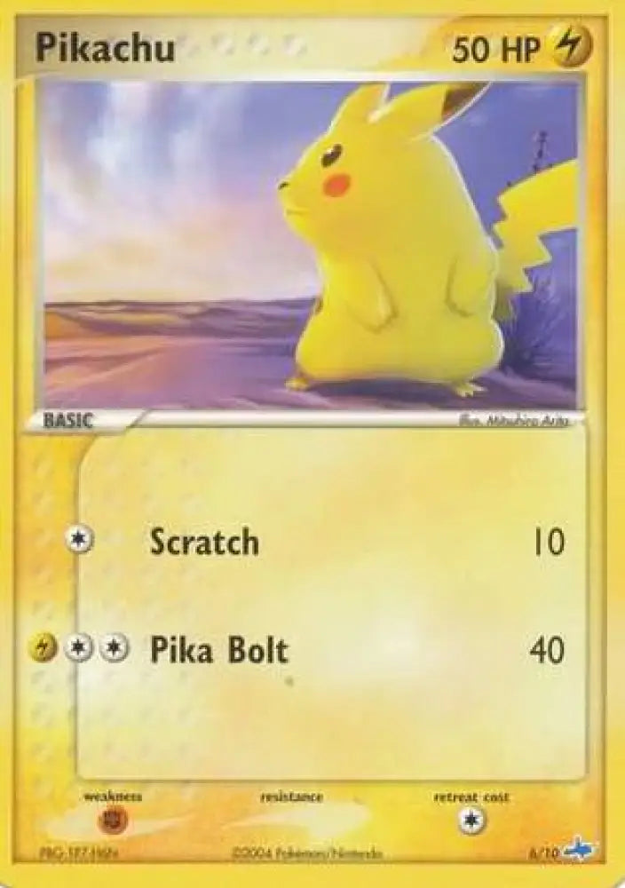 Pikachu (6/10) [EX: Trainer Kit - Latios] - Pokemon Single