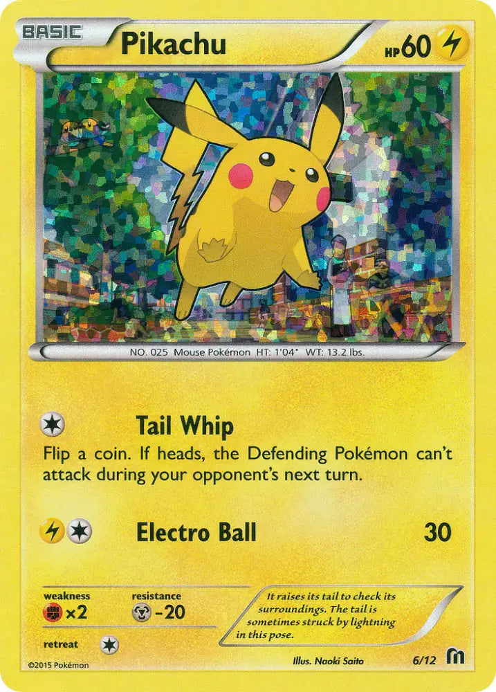 Pikachu (6/12) [McDonald’s Promos: 2015 Collection] - Pokemon Single