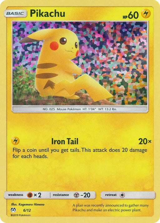 Pikachu (6/12) [McDonald’s Promos: 2019 Collection] - Pokemon Single