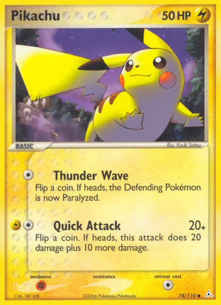 Pikachu (78/110) [EX: Holon Phantoms] - Pokemon Single