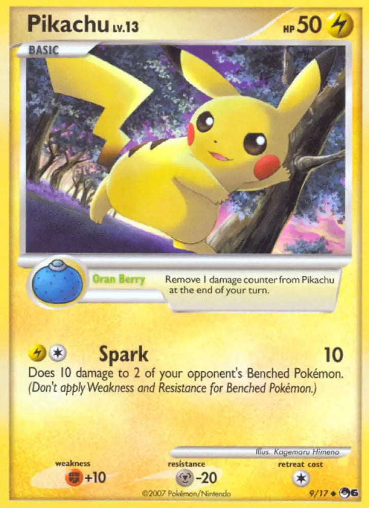 Pikachu (9/17) [POP Series 6] - Pokemon Single