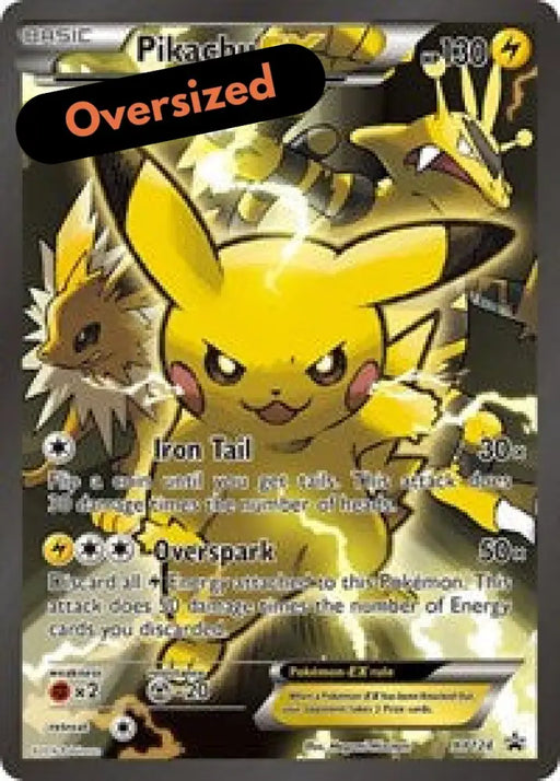 Pikachu EX (XY124) (Jumbo Card) [XY: Black Star Promos] - Pokemon Single