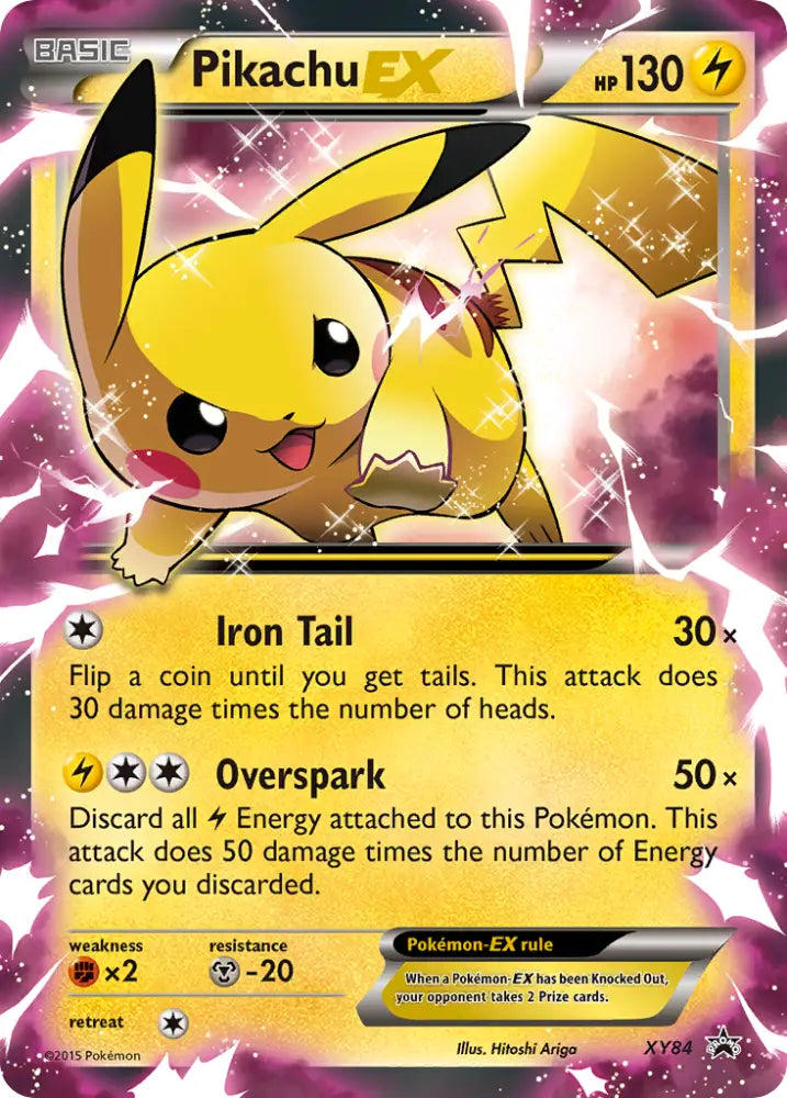 Pikachu EX (XY84) [XY: Black Star Promos] - Pokemon Single