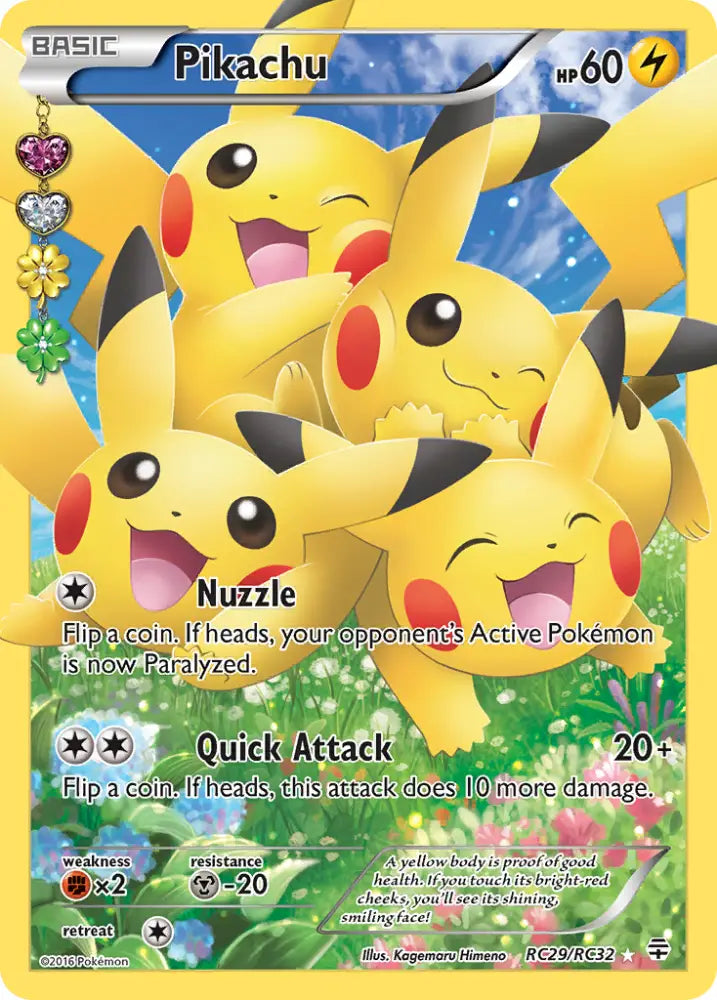 Pikachu (RC29/RC32) [XY: Generations] - Pokemon Single